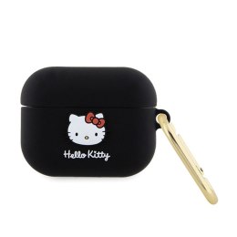 Hello Kitty Silicone 3D Kitty Head - Etui AirPods Pro (czarny)