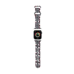 Hello Kitty Silicone Heads & Stripes - Pasek do Apple Watch 38/40/41 mm (czarny)