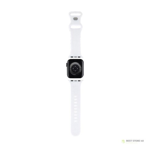 Hello Kitty Silicone Heads & Stripes - Pasek do Apple Watch 38/40/41 mm (czarny) Hello Kitty Silicone Heads & Stripes - Pasek do Apple Watch 38/40/41 mm (czarny)