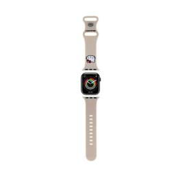 Hello Kitty Silicone Kitty Head - Pasek do Apple Watch 38/40/41 mm (beżowy)