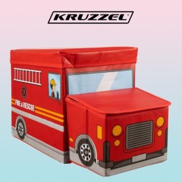 Skrzynia/ kufer na zabawki- straż Kruzzel 22489