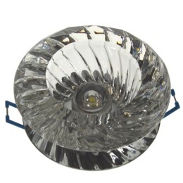 Downlight LED kryształ 13 1*3W biały zimny