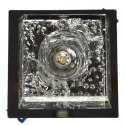 Downlight LED kryształ 18 1*3W biały zimny