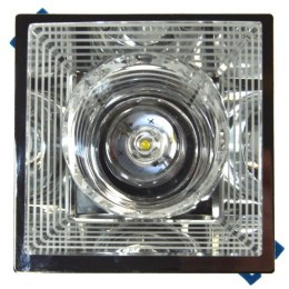 Downlight LED kryształ 25 1*3W biały zimny
