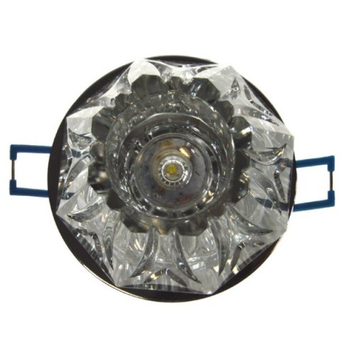 Downlight LED kryształ 3 1*3W biały zimny