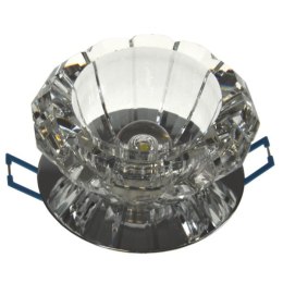 Downlight LED kryształ 5 1*3W biały zimny