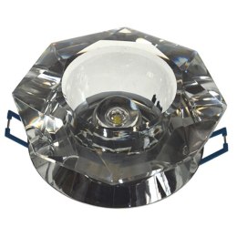Downlight LED kryształ 7 1*3W biały zimny
