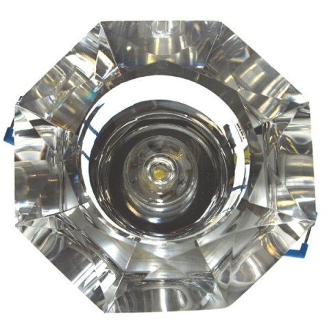 Downlight LED kryształ 7 1*3W biały zimny