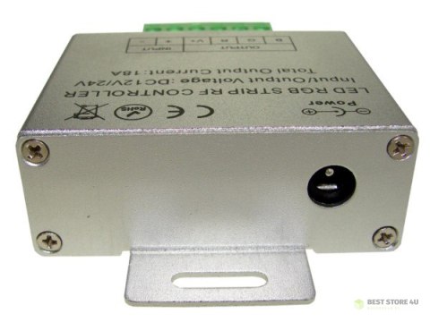 Kontroler LED RF dotykowy 18A 5 key biały pilot Kontroler LED RF dotykowy 18A 5 key biały pilot