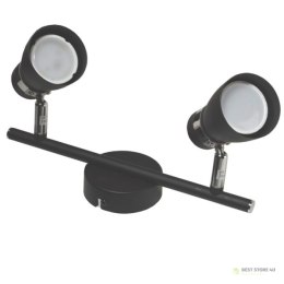 Lampa spotlight Dez 2xGU10 czarna