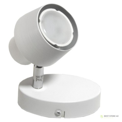 Lampa spotlight Kipp 1xGU10 biała