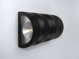 Oprawa elewacyjna LED Rotri 5W*2 WW czarna