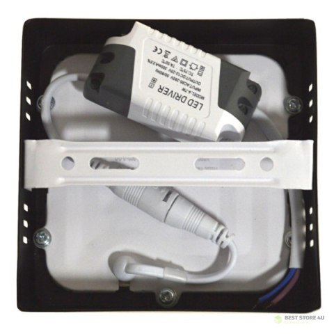 Panel led Gerry 6W 230V 4000K czarny. Panel led Gerry 6W 230V 4000K czarny.