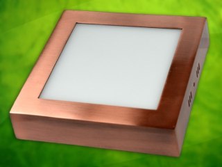 Panel led Rektus 18W 230V mosiądz WW