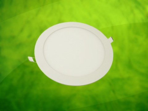 Panel led okragły Round 12W 230V zielony