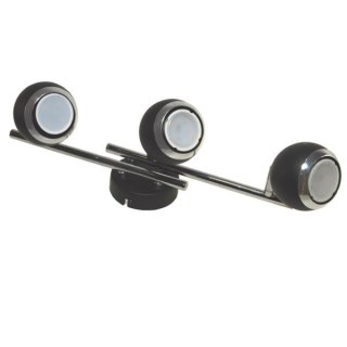 Lampa spotlight Kynis 3xGU10 czarna