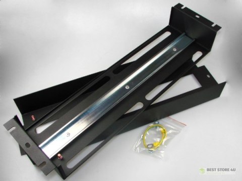 Panel dystrybucji napięć 19" 3U RAL9004 Panel dystrybucji napięć 19" 3U RAL9004