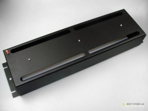 Panel dystrybucji napięć 19" 3U RAL9004 Panel dystrybucji napięć 19" 3U RAL9004