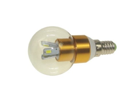 Żarówka LED FABIO E14 6x5630 3W DW złota-