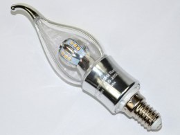 Żarówka LED Imbert S E14 4W WW srebrna-