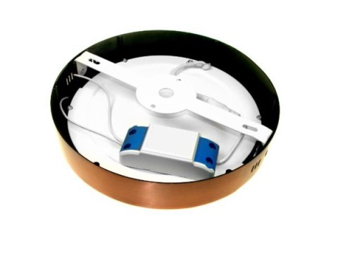 Panel led Winter 12W 230V CW mosiądz