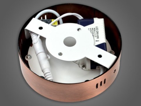 Panel led Winter 6W 230V CW mosiądz