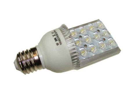 Żarówka uliczna LED E40 1 sekcje III 12W DW