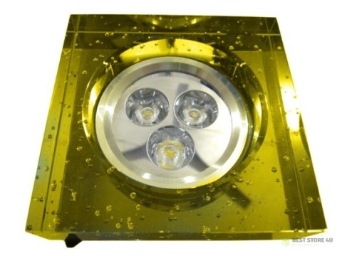 Downlight LED Power Delius Yellow 3*1W biały ciepł