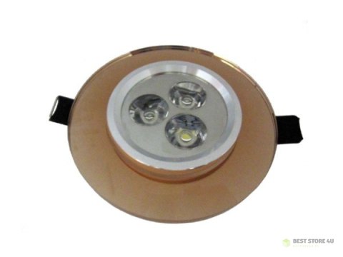 Downlight LED Power Drift Coffee 3*1W biały ciepły