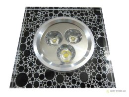 Downlight LED Power Pireus 3*1W biały ciepły