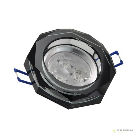 Downlight LED Power Raflo Black 3*1W biały dzienny