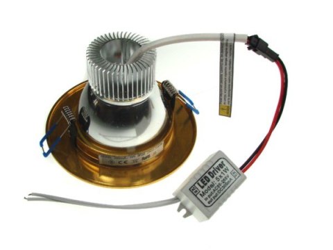 Downlight LED Power SEINE 5*1W biały ciepły