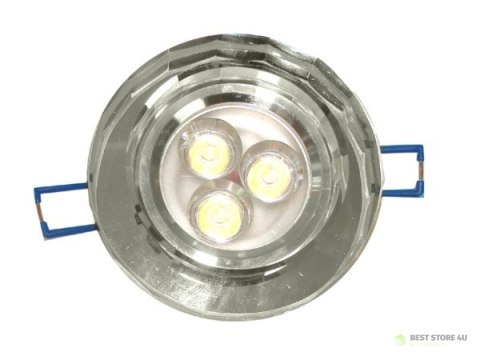 Downlight LED Power Tauri Clear 3*1W biały dzienny