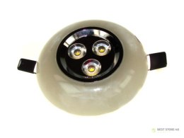 Downlight MERLY RGB 3*1W biały ciepły