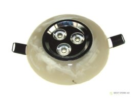 Downlight MERLY biały ciepły 3*1W biały zimny