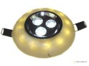 Downlight MERLY biały ciepły 3*1W biały zimny