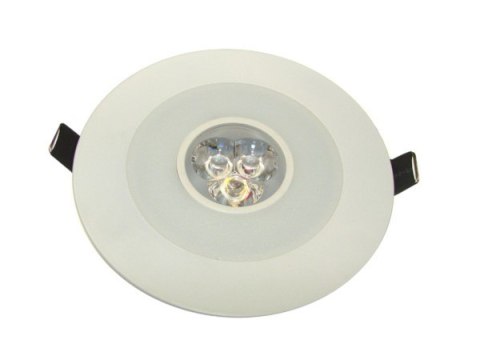 Downlight MOON green 3*1W biały ciepły,biały