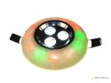 Downlight NEON RGB 3*1W biały zimny