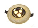 Downlight PALACE biały ciepły 3*1W biały ciepły