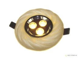 Downlight PALACE biały ciepły 3*1W biały ciepły