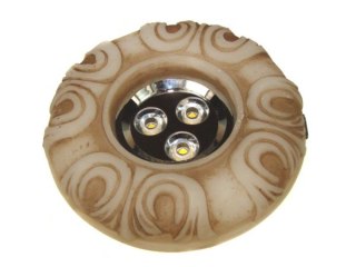 Downlight SENTRY green 3*1W biały ciepły