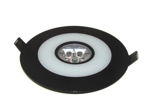 Downlight UANG green 3*1W biały ciepły,czarny