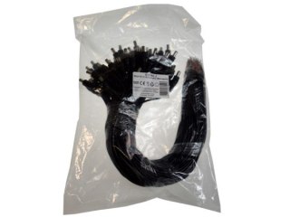 Wtyk DC 2,1/5,5 na kablu 45cm op/100