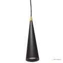 Lampa spotlight Split 1xGU10 czarna wisząca