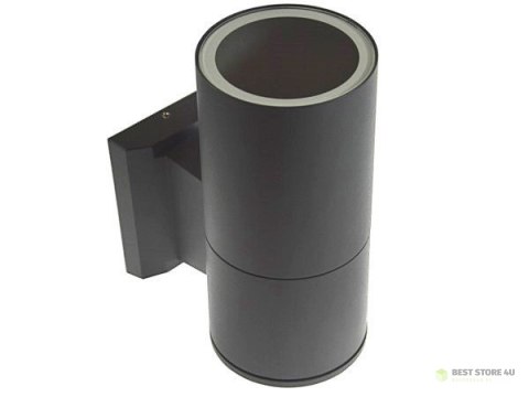 Oprawa elewacyjna Kiltor 1x GU10 czarny Oprawa elewacyjna Kiltor 1x GU10 czarny