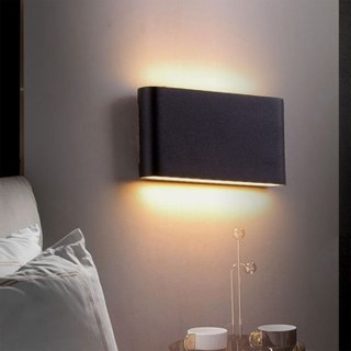 Oprawa elewacyjna LED Flow 2*9w 4000K RAL6005