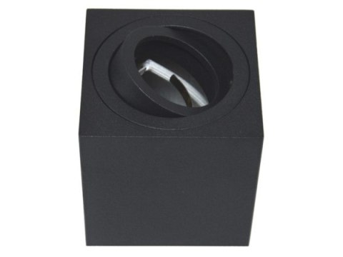 Oprawa sufitowa Febe Black ruchoma kwadrat alumini