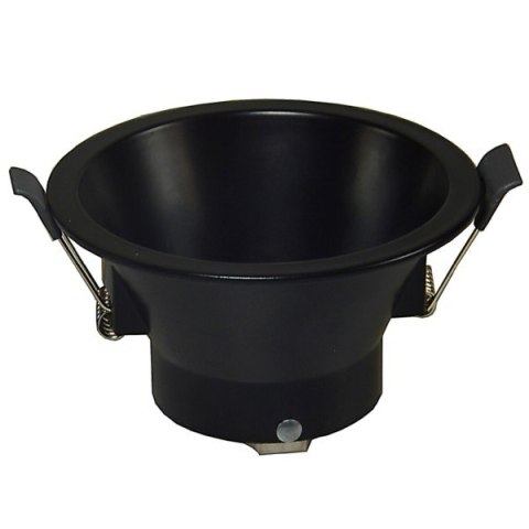 Oprawa sufitowa Kobra Black okrągła aluminium