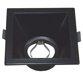 Oprawa sufitowa Kobra Black prostokąt aluminium