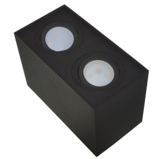 Oprawa sufitowa Siroco Black ruchoma prostokąt alu